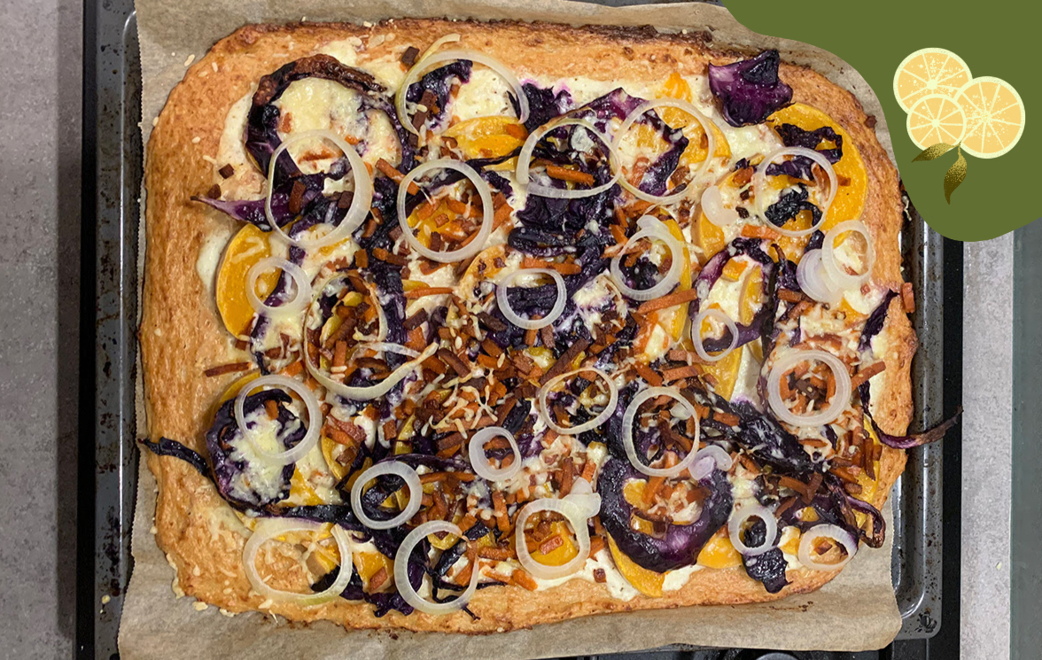 bloemkool flammkuchen